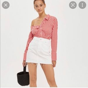 Abercrombie Fitch Zoe Natural Rise Vintage A Line Skirt